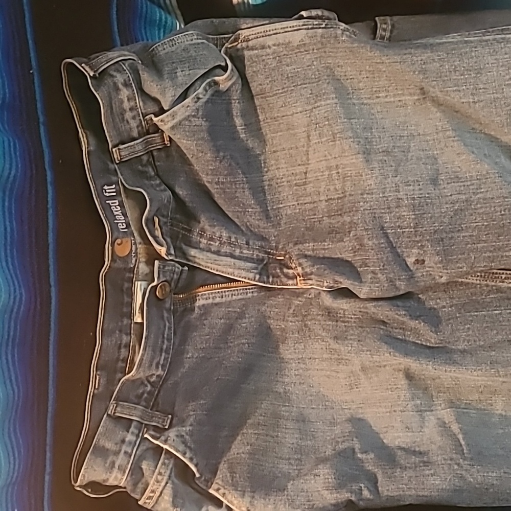 Carhartt carpenter jeans size 34x34 great shape